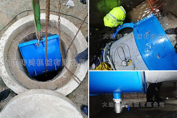 遼寧DN1000管修復(fù)案例