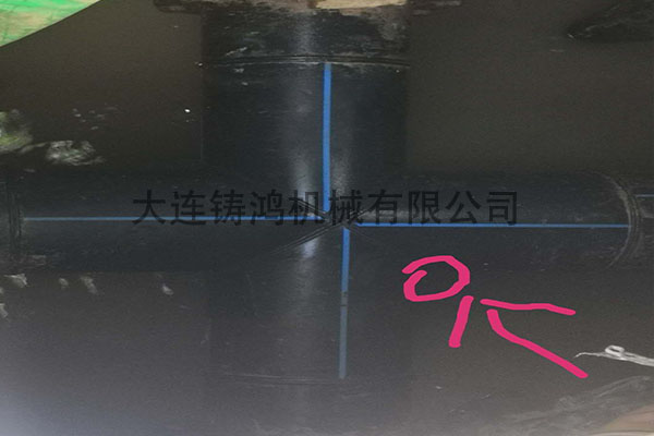 洛陽PE管四通修復(fù)案例