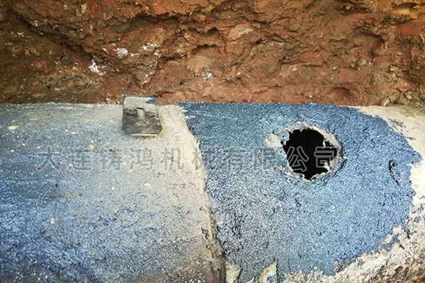 四川煤氣管破裂修復(fù)實例