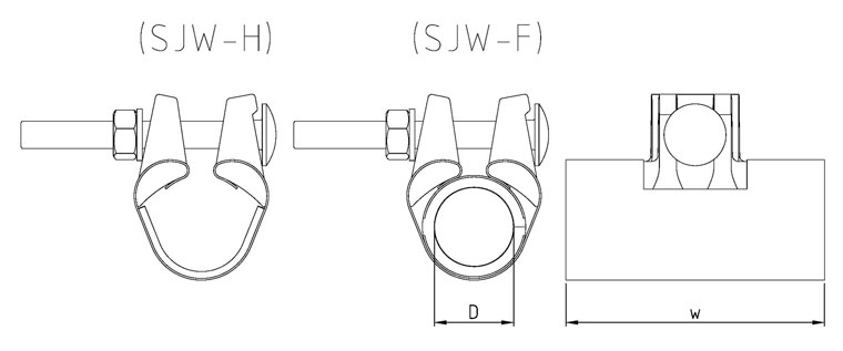 半開(kāi)式小型修補(bǔ)夾